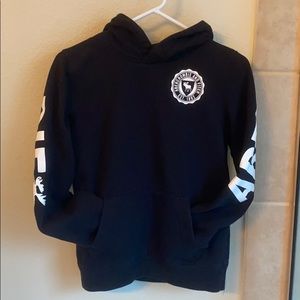 Abercrombie kids back logo hoodie